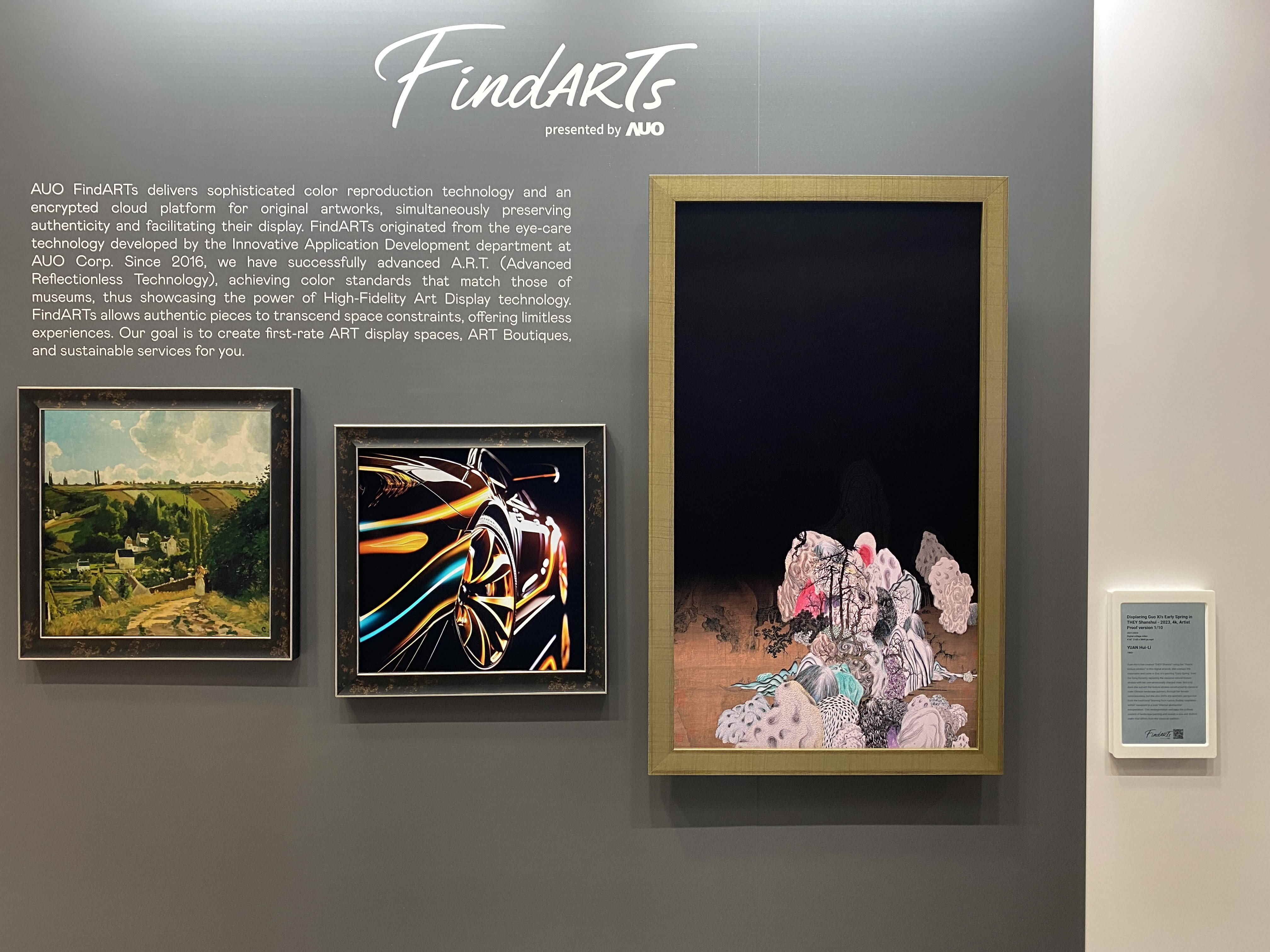 借助开云电竞FindARTs 艺术空间服务解决方案，汽车销售展示间可以摆设与客户喜好相符的艺术精品，同时与车示车并列，营造艺术空间氛围，提升赏车质感。