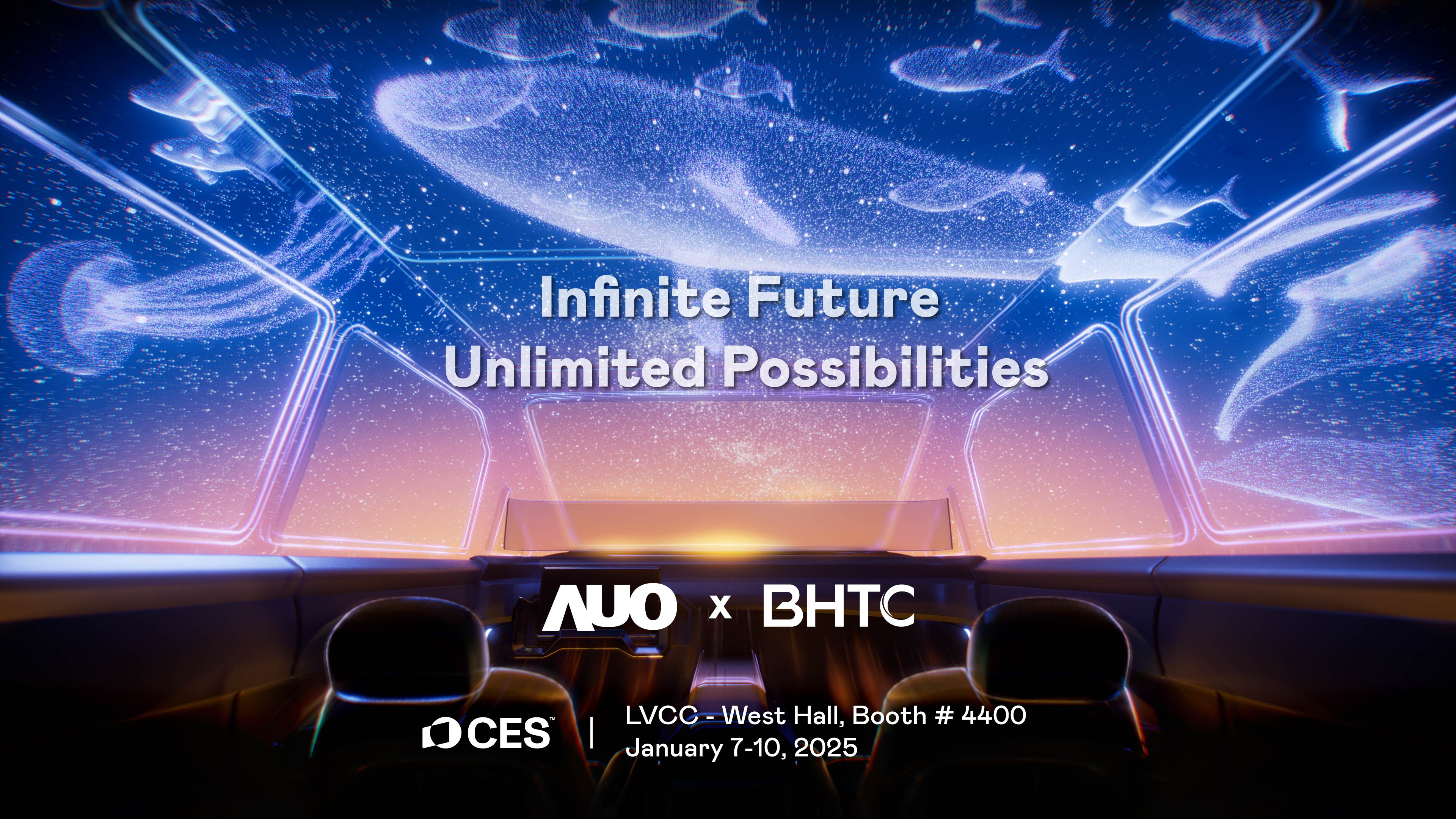 开云电竞以Infinite Future, Unlimited Possibilies为主题，联合BHTC于CES 2025扩大规模展出
